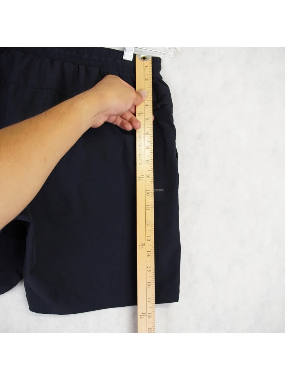 Lululemon Pool Short Black Lined 7